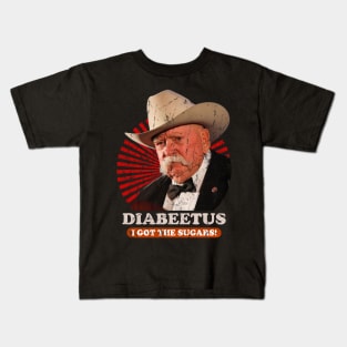 Vintage Diabeetus I got the sugars! Kids T-Shirt